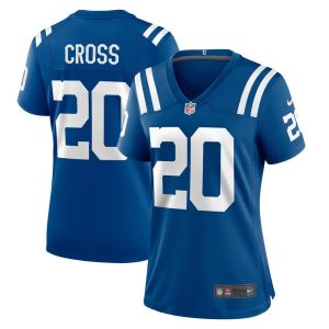 NFL Women's Indianapolis Colts Nick Cross Nike Royal Player Game Jersey