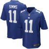 NFL Men's New York Giants Phil Simms Nike Royal Game Retired Player Jersey