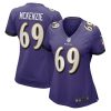 NFL Women's Baltimore Ravens Kahlil McKenzie Nike Purple Game Jersey
