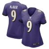 NFL Women's Baltimore Ravens Steve McNair Nike Purple Game Retired Player Jersey