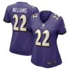 NFL Women's Baltimore Ravens Damarion Williams Nike Purple Player Game Jersey