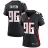 NFL Women's Atlanta Falcons Tyeler Davison Nike Black Game Jersey