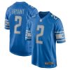 NFL Men's Detroit Lions Austin Bryant Nike Blue Player Game Jersey