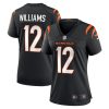 NFL Women's Cincinnati Bengals Pooka Williams Jr. Nike Black Game Player Jersey