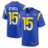 NFL Men's Los Angeles Rams Tutu Atwell Nike Royal Game Player Jersey