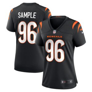 NFL Women's Cincinnati Bengals Cam Sample Nike Black Game Jersey