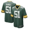 NFL Men's Green Bay Packers Krys Barnes Nike Green Game Player Jersey