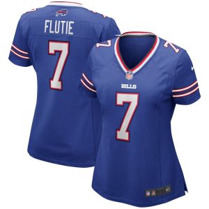 NFL Women's Buffalo Bills Doug Flutie Nike Royal Game Retired Player Jersey