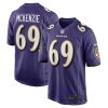 NFL Men's Baltimore Ravens Kahlil McKenzie Nike Purple Game Jersey
