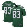 NFL Men's New York Jets Kenny Yeboah Nike Gotham Green Team Game Jersey