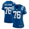 NFL Women's Indianapolis Colts Shon Coleman Nike Royal Player Game Jersey