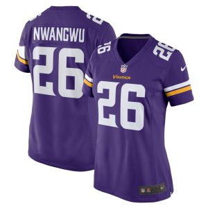 NFL Women's Minnesota Vikings Kene Nwangwu Nike Purple Game Jersey