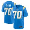 NFL Men's Los Angeles Chargers Rashawn Slater Nike Powder Blue 2021 NFL Draft First Round Pick Game Jersey