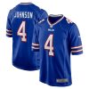 NFL Men's Buffalo Bills Jaquan Johnson Nike Royal Game Jersey