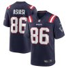 NFL Men's New England Patriots Devin Asiasi Nike Navy Team Game Jersey