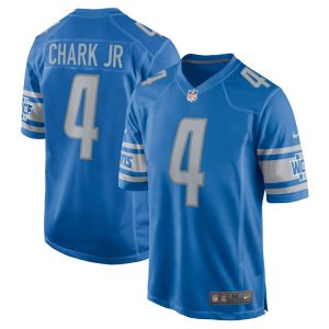 NFL Men's Detroit Lions D.J. Chark Nike Blue Game Jersey