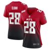 NFL Women's Atlanta Falcons Warrick Dunn Nike Red Retired Game Jersey