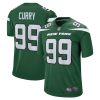 NFL Men's New York Jets Vinny Curry Nike Gotham Green Game Jersey