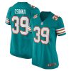 NFL Women's Miami Dolphins Larry Csonka Nike Aqua Retired Player Jersey