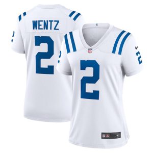 NFL Women's Indianapolis Colts Carson Wentz Nike White Game Jersey
