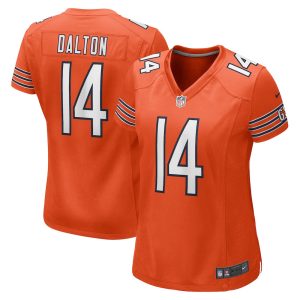 NFL Women's Chicago Bears Andy Dalton Nike Orange Alternate Game Player Jersey