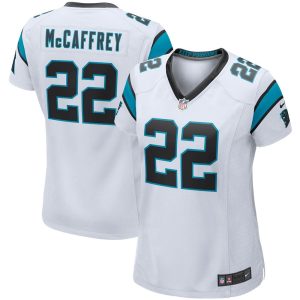 NFL Women's Carolina Panthers Christian McCaffrey Nike White Game Player Jersey