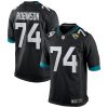 NFL Men's Jacksonville Jaguars Cam Robinson Nike Black Game Jersey