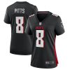 NFL Women's Atlanta Falcons Kyle Pitts Nike Black 2021 NFL Draft First Round Pick Player Game Jersey