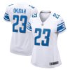 NFL Women's Detroit Lions Jeff Okudah Nike White Game Jersey