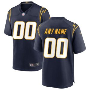 NFL Men's Los Angeles Chargers Nike Navy Alternate Custom Game Jersey