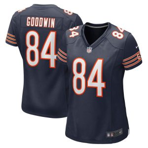 NFL Women's Chicago Bears Marquise Goodwin Nike Navy Game Jersey