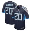NFL Men's Tennessee Titans Jackrabbit Jenkins Nike Navy Game Jersey