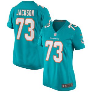 NFL Women's Miami Dolphins Austin Jackson Nike Aqua Game Jersey
