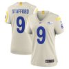 NFL Women's Los Angeles Rams Matthew Stafford Nike Bone Player Game Jersey