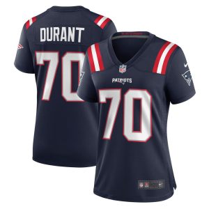 NFL Women's New England Patriots Yasir Durant Nike Navy Game Player Jersey