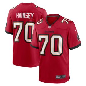 NFL Men's Tampa Bay Buccaneers Robert Hainsey Nike Red Game Jersey