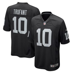 NFL Men's Las Vegas Raiders Desmond Trufant Nike Black Game Jersey