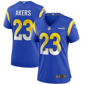 NFL Women's Los Angeles Rams Cam Akers Nike Royal Game Player Jersey