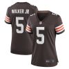NFL Women's Cleveland Browns Anthony Walker Jr. Nike Brown Player Game Jersey