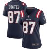NFL Women's New England Patriots Ben Coates Nike Navy Game Retired Player Jersey