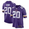 NFL Men's Minnesota Vikings Harrison Hand Nike Purple Player Game Jersey