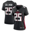 NFL Women's Atlanta Falcons Wayne Gallman Nike Black Game Jersey