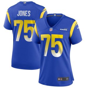 NFL Women's Los Angeles Rams Deacon Jones Nike Royal Game Retired Player Jersey