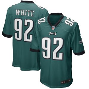 NFL Men's Philadelphia Eagles Reggie White Nike Midnight Green Game Retired Player Jersey