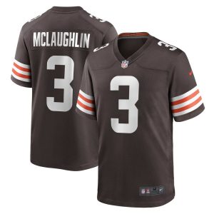 NFL Men's Cleveland Browns Chase McLaughlin Nike Brown Game Jersey