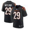 NFL Men's Cincinnati Bengals Nick McCloud Nike Black Game Jersey