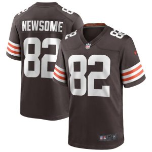 NFL Men's Cleveland Browns Ozzie Newsome Nike Brown Game Retired Player Jersey