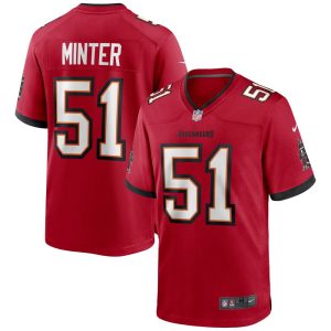 NFL Men's Tampa Bay Buccaneers Kevin Minter Nike Red Game Jersey