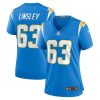 NFL Women's Los Angeles Chargers Corey Linsley Nike Powder Blue Game Player Jersey