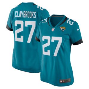 NFL Women's Jacksonville Jaguars Chris Claybrooks Nike Teal Nike Game Jersey